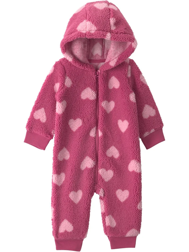 Carter's Child of Mine Baby Girl Jumpsuit, One-Piece, Sizes 0/3-24 Months | Walmart (US)