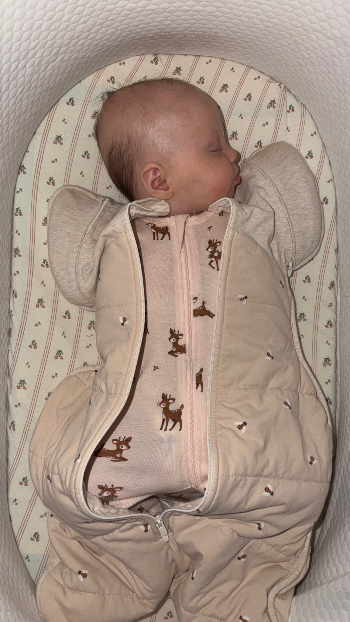 Swaddles we own & love — we used loved to dream until she started rolling over, recently we started using the quince & kyte baby sleep sacks and love them both, I think the quince one is much softer/fits hers little more snug which was a good sleep sack  to transition to from the live to dream swaddle