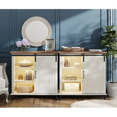 Aricka Steel 2 - Door Accent Cabinet | Wayfair North America