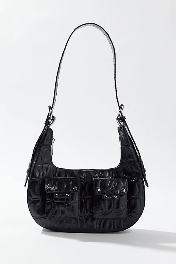Núnoo Sally Embossed Small City Shoulder Bag | Urban Outfitters (US and RoW)