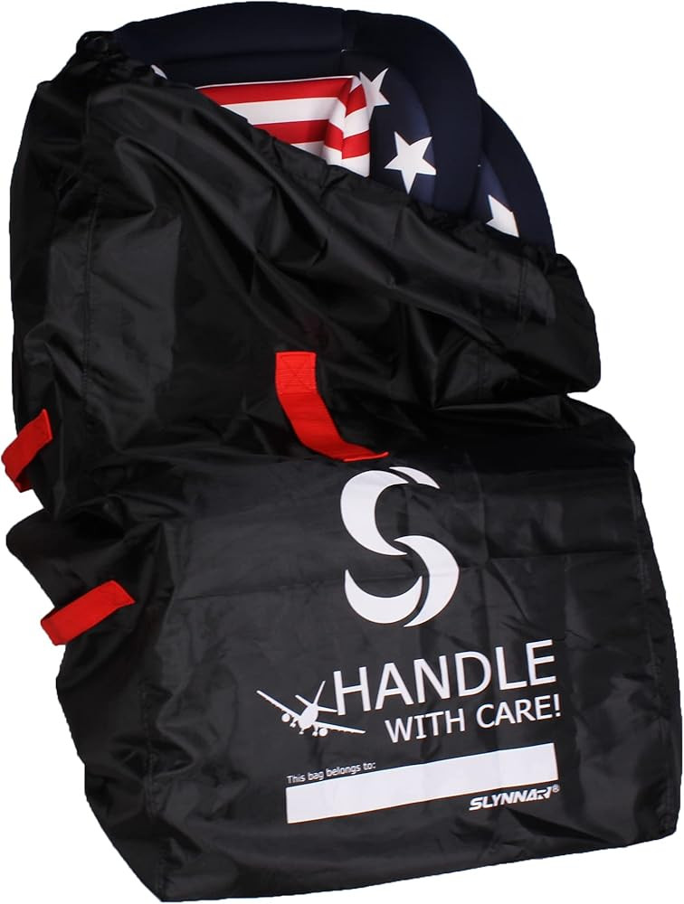 Car Seat Travel Bag for Airplane - Fits Convertible Car Seats, Infant carriers & Booster Seats, B... | Amazon (US)