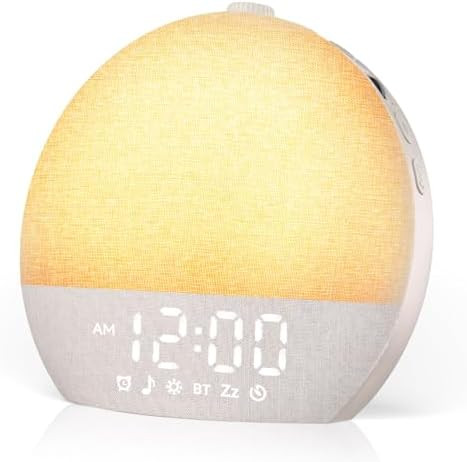 Sunrise Alarm Clock White Noise Sound Machine for Bedroom | Natural Wake-Up Light with 30 Soothin... | Amazon (US)