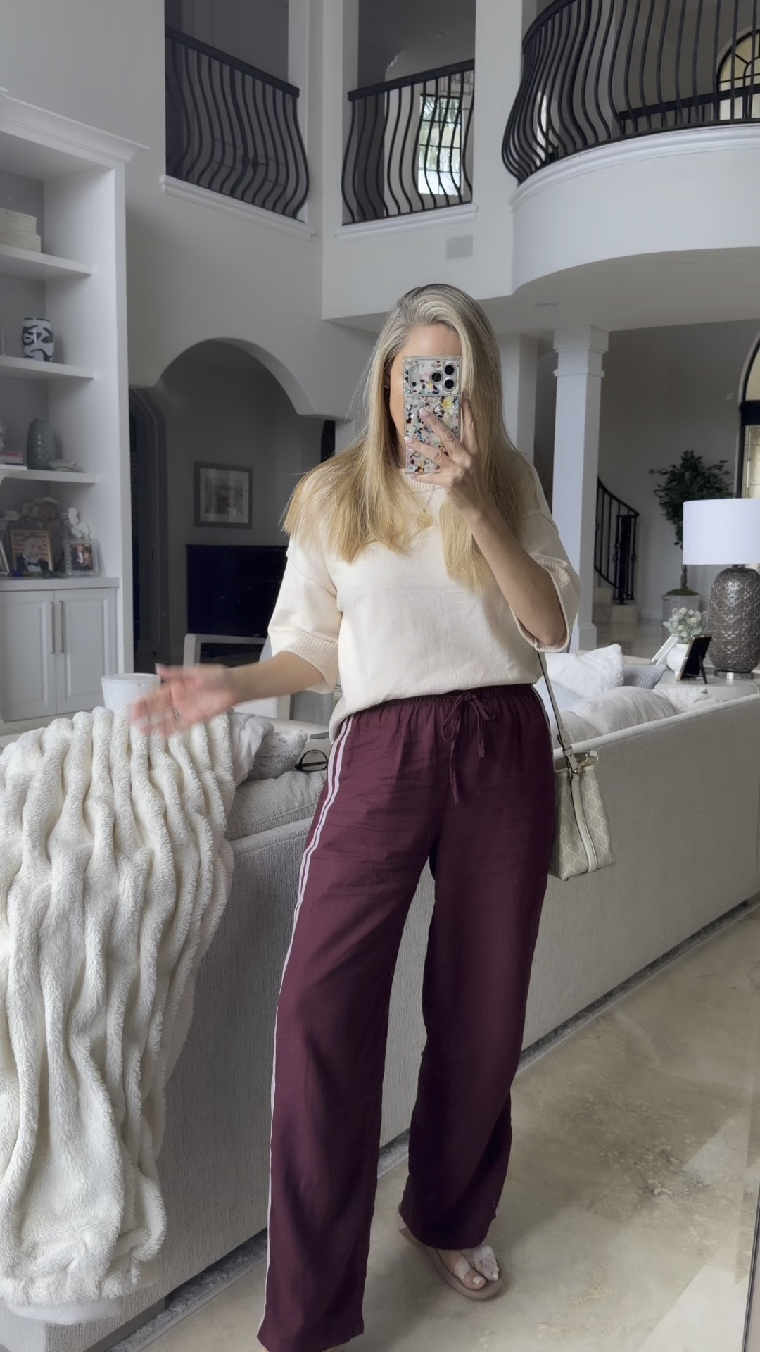 Target travel outfit. These pants are so cute.

#LTKmomlife #LTKootd #LTKOver40