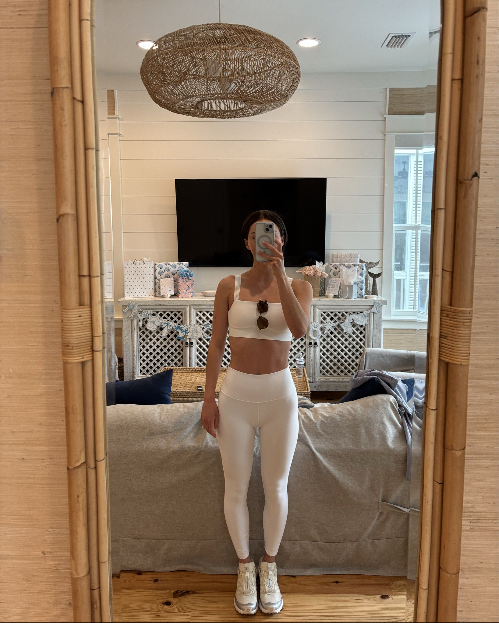 My favorite bridal workout set! Throw on a light jacket with it for your "something blue"!

#2026bride #bride #bachelorette #weddingwardrobe #workout 