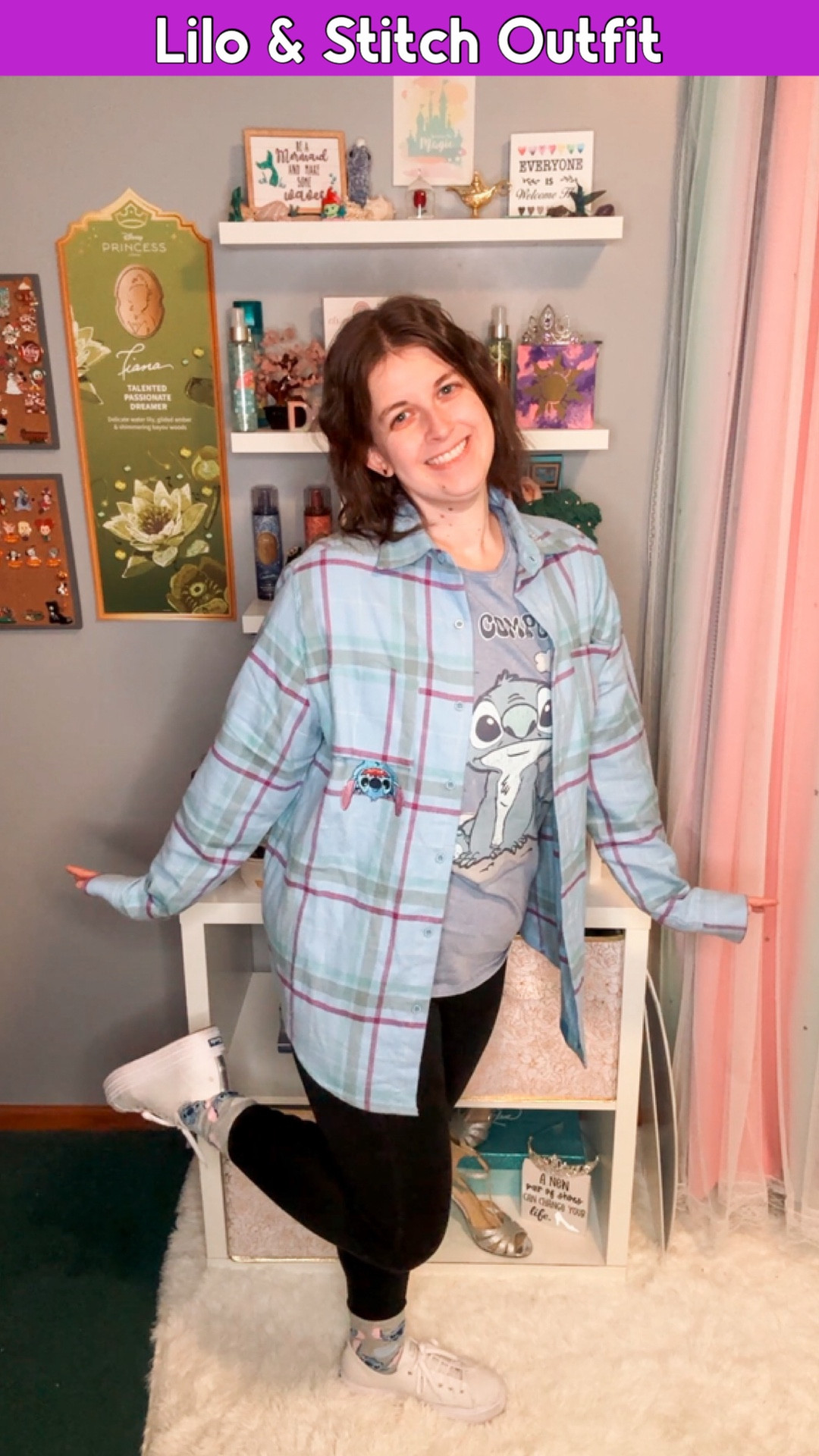 Lilo and stitch outfit today. 

#LTKMidsize #LTKootd