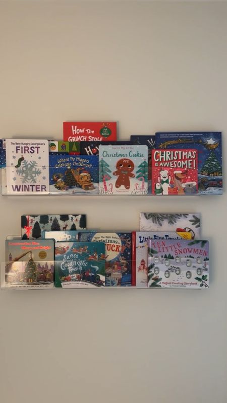 Jackson’s book shelf is updated with all of our favorite Christmas stories!!

Christmas books - baby books - toddler books - toddler room - bookshelf - kids holiday books - kids books

#LTKVideo #LTKkids #LTKHoliday