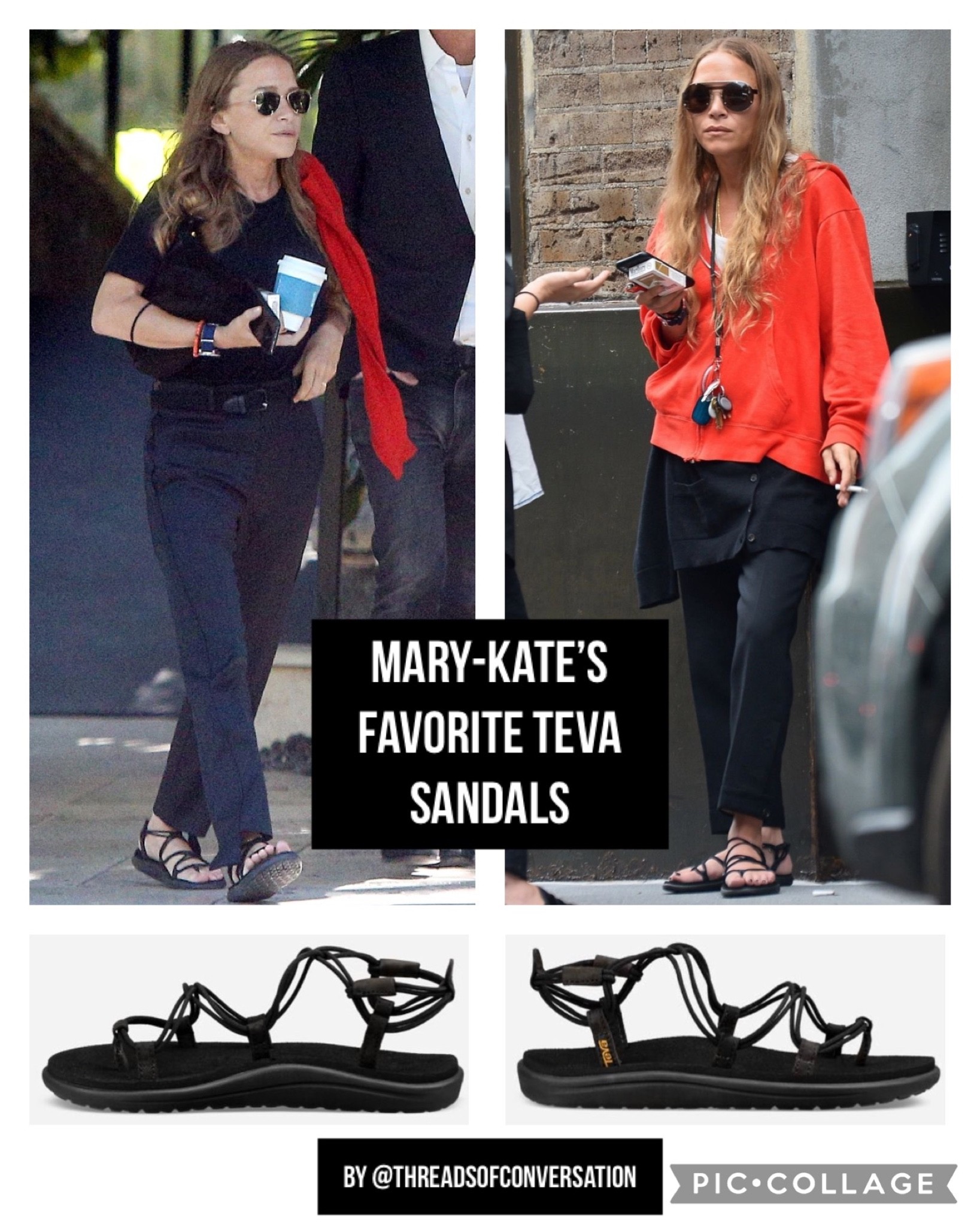 I don’t think this needs a caption. 😂 anyone who’s been following @olsenoracle for long enough knows that MK has worn these teva sandals more times than we can count & I’m finally linking them here even though I’m quite certain all of my followers have bought these already! 😆 

#LTKstyletip #LTKshoecrush