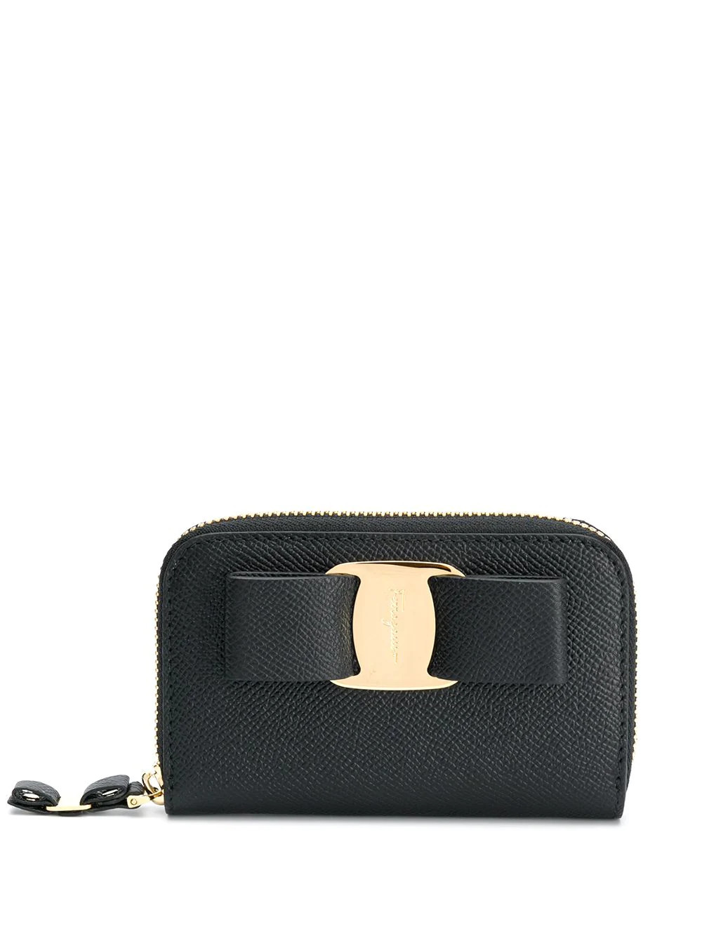 Ferragamo bow detail purse - Black | Farfetch Global