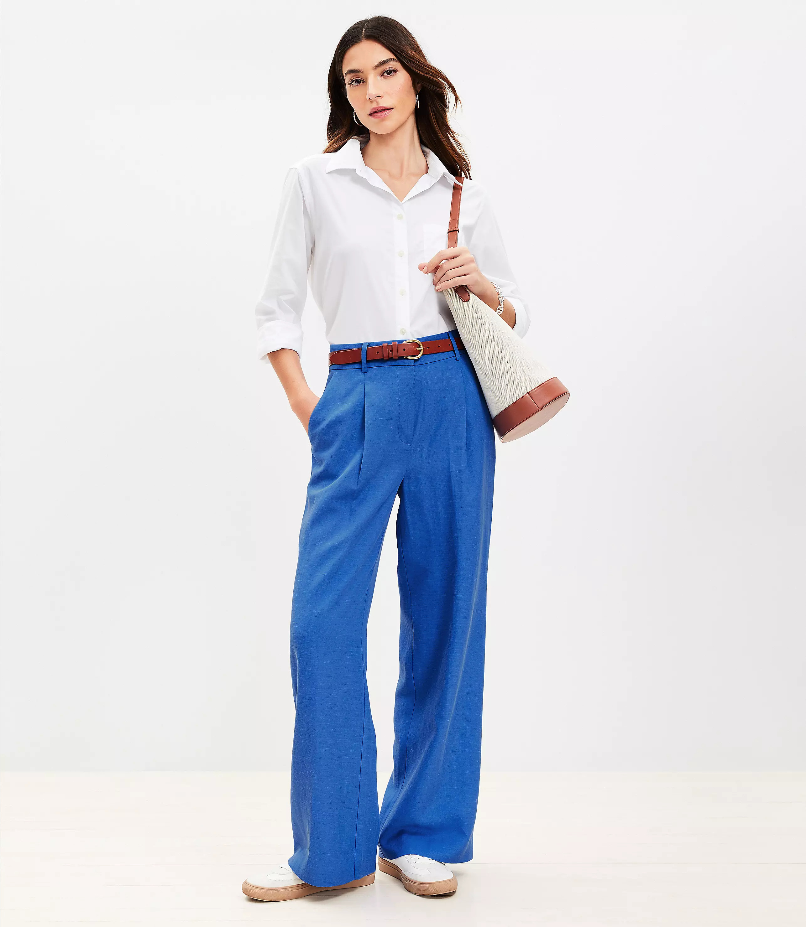 Peyton Trouser Pants | LOFT