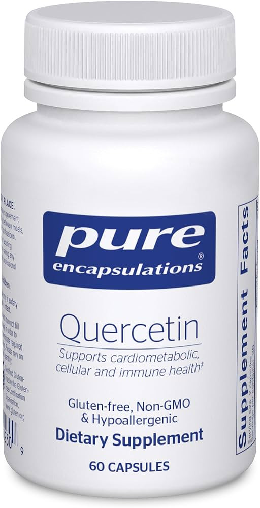 Pure Encapsulations Quercetin - 500 mg - Immune Support, Cellular Health & Heart Health - Antioxi... | Amazon (US)