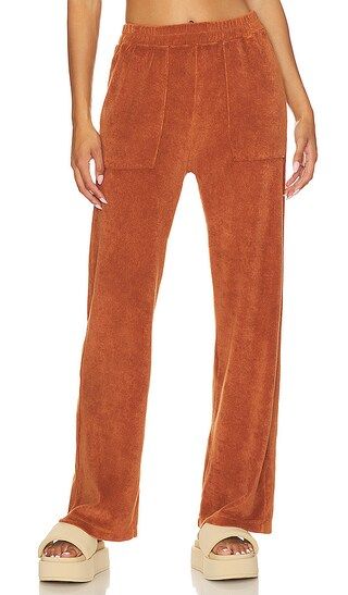 Terrycloth Pant in Coconut | Revolve Clothing (Global)