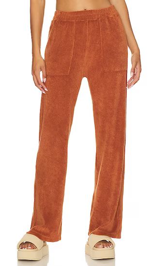Terrycloth Pant in Coconut | Revolve Clothing (Global)