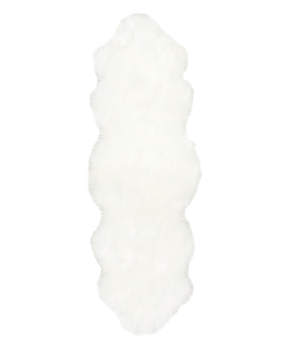 nuLOOM Indoor Rugs Ivory - Ivory Dalene Faux Sheepskin Rug | Zulily