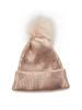 Metallic Faux Fur Pom Pom Beanie | Saks Fifth Avenue OFF 5TH