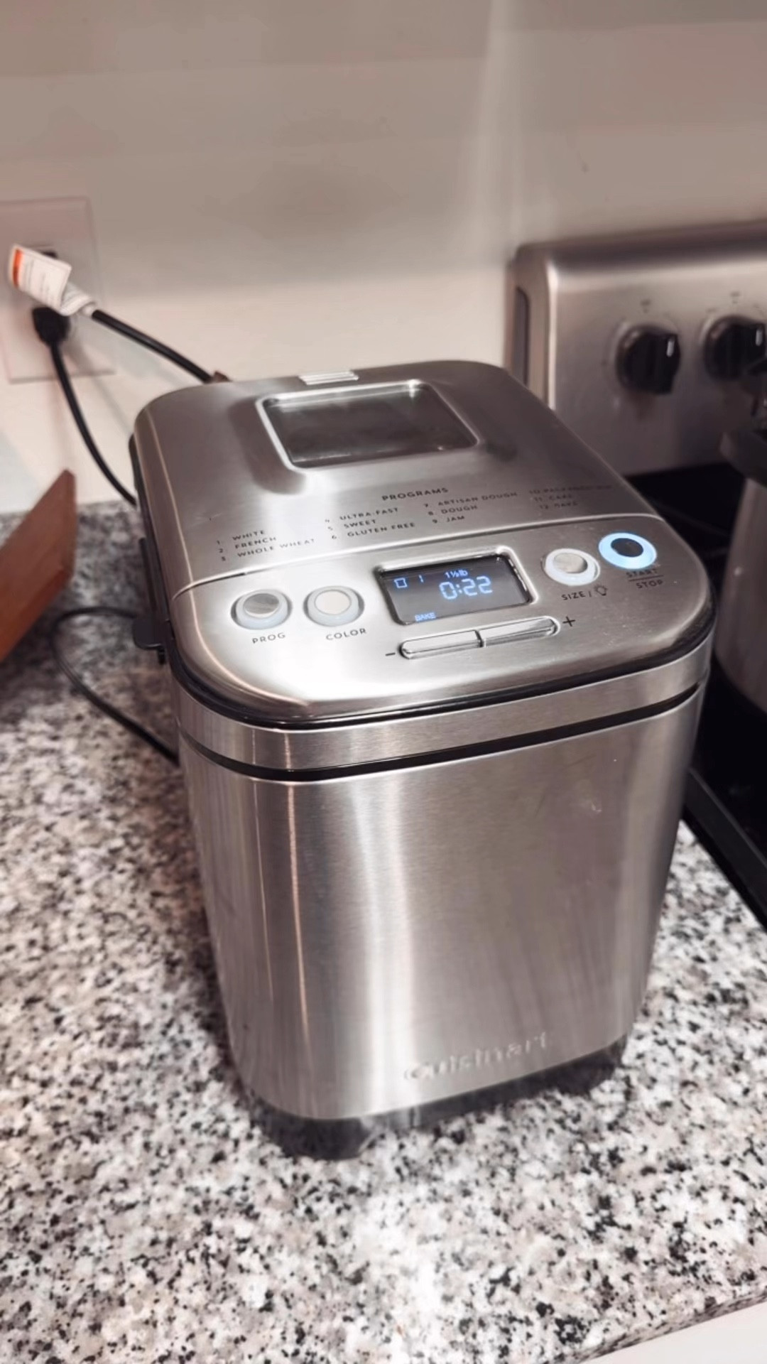 Homemade bread just hits different! This bread maker makes it so easy—just dump in the ingredients, press a button, and let the magic happen. Fresh, warm bread in a few hours with minimal effort? Yes, please! 🍞✨ Linking this must-have kitchen gadget so you can level up your baking game! #KitchenEssentials #HomemadeBread