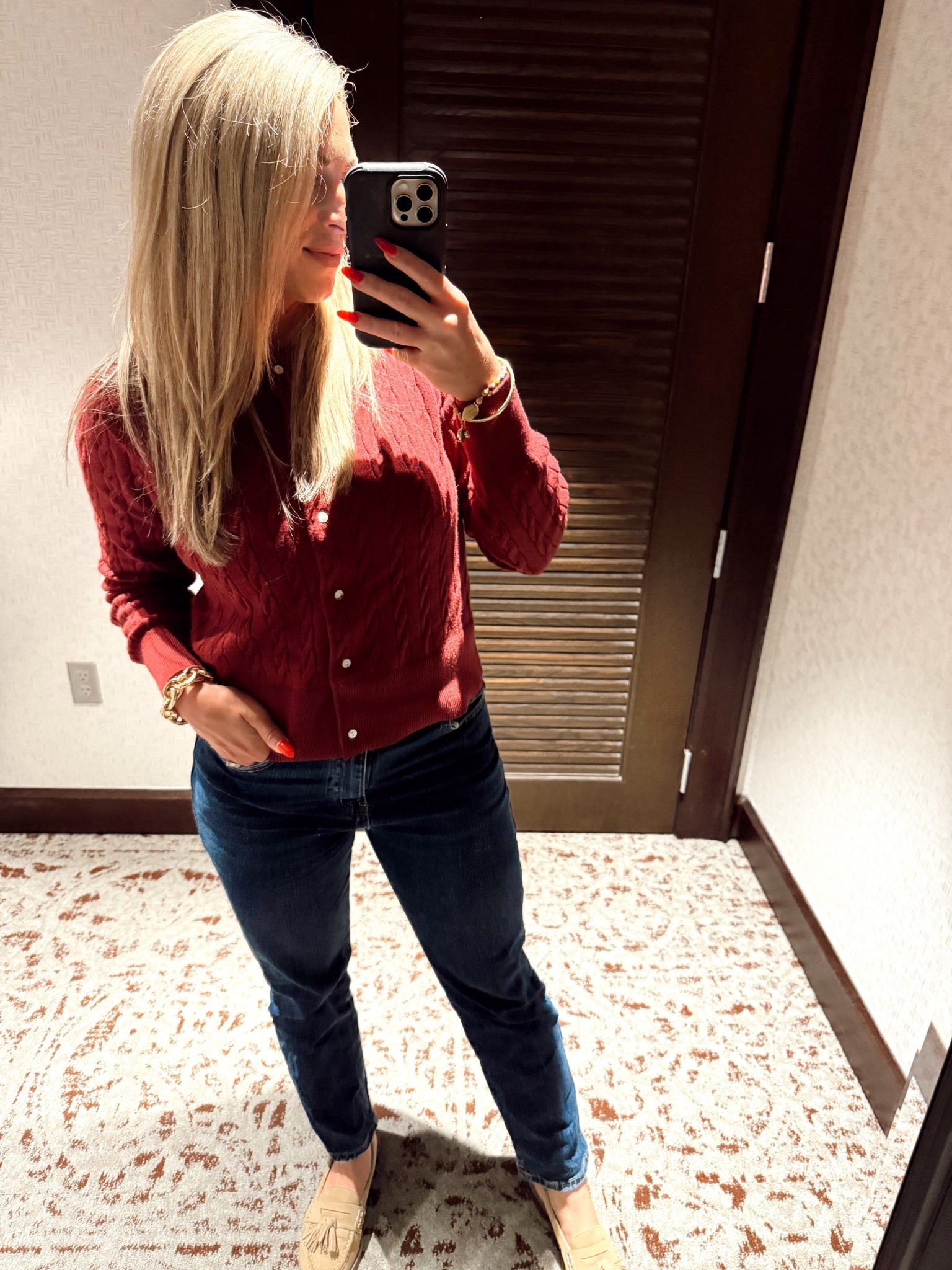 Casual holiday outfit idea 
Amazon fashion, red sweater, affordable style, what to wear to a work Christmas party


#LTKWorkwear #LTKootd #LTKFindsUnder50