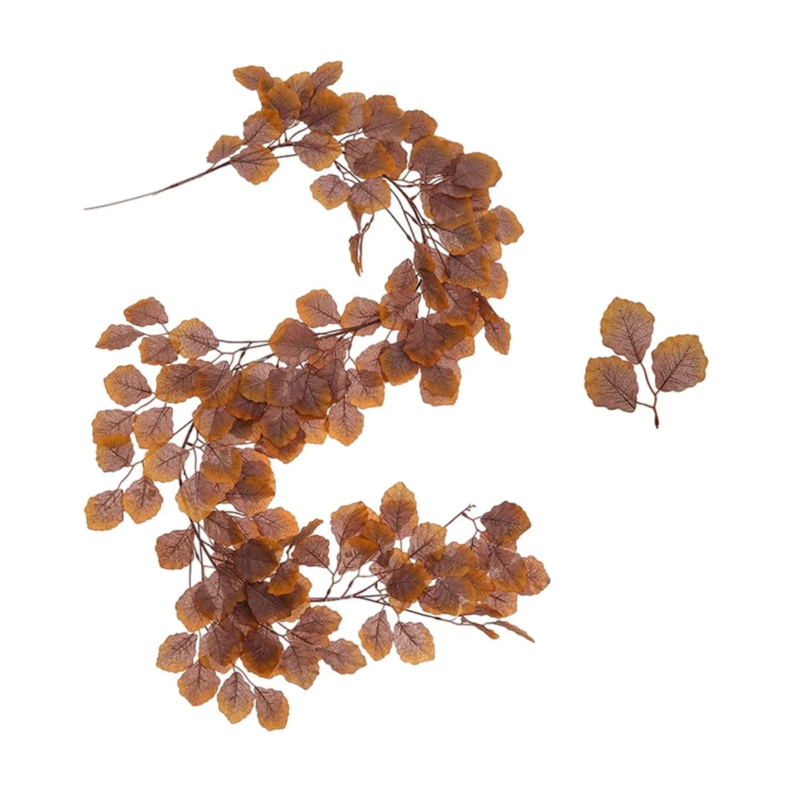 Halloween Fall Eucalyptus Garlands, 5.58ft Artificial Eucalyptus Leaves Vines, Fake Hanging Plant... | Walmart (US)