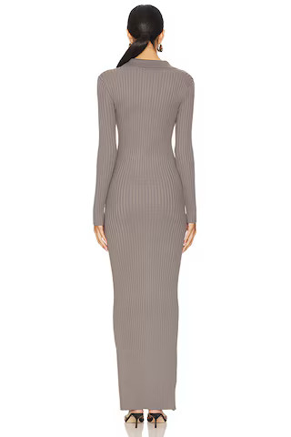 Quinn Sweater Dress in Grey | Revolve Clothing (Global)