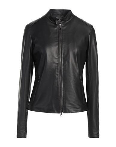 Street Leathers Woman Jacket Black Size M Leather | YOOX (US)
