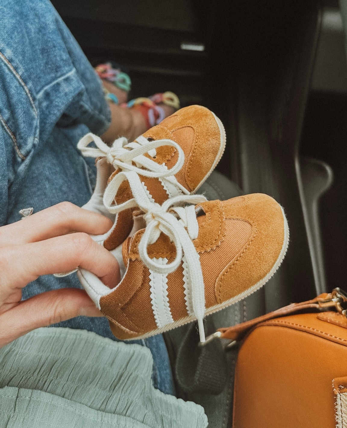 The most adorable baby sneakers are less than $15! They look similar to Sambas.

#LTKmomlife #LTKBaby