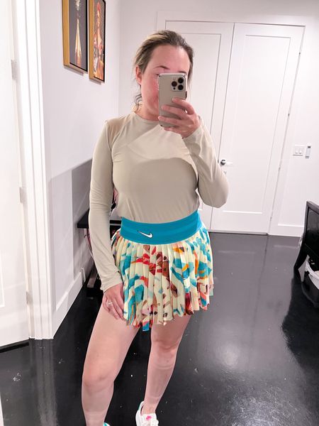 Y2K aesthetic

Activewear outfit. Nike skirt. Lululemon sculpt long sleeve. Summer athletic outfit. Work out outfit. Athleisure look. 

#LTKFitness #LTKTravel #LTKActive
