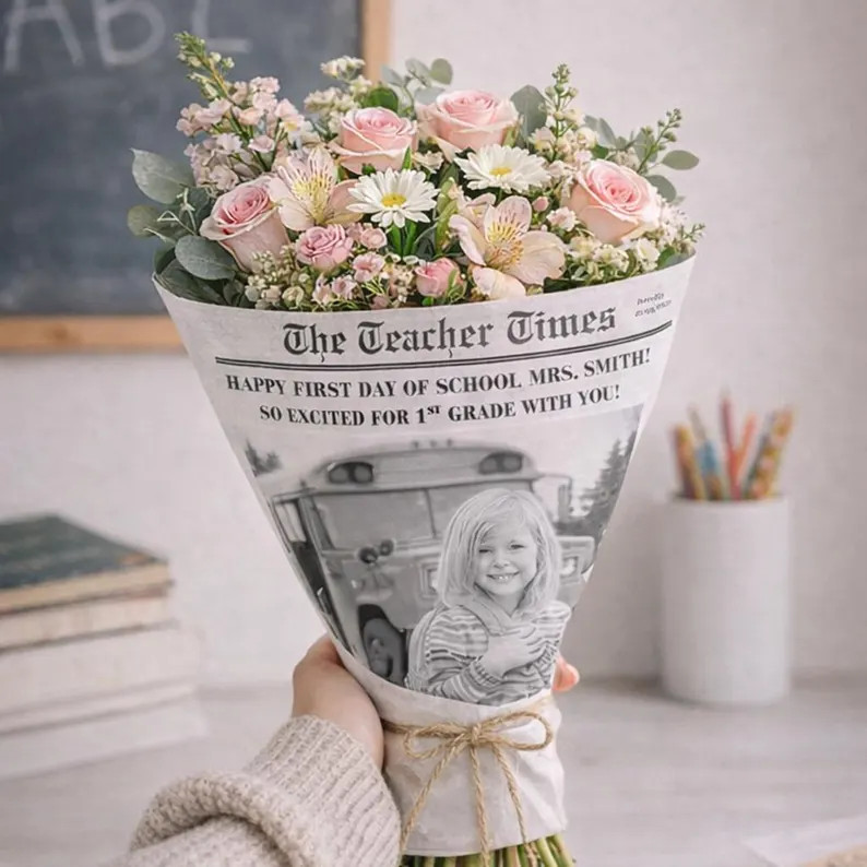 teacher appreciation week gift for her last minute teacher gift teacher appreciation day flower g... | Etsy (Global)