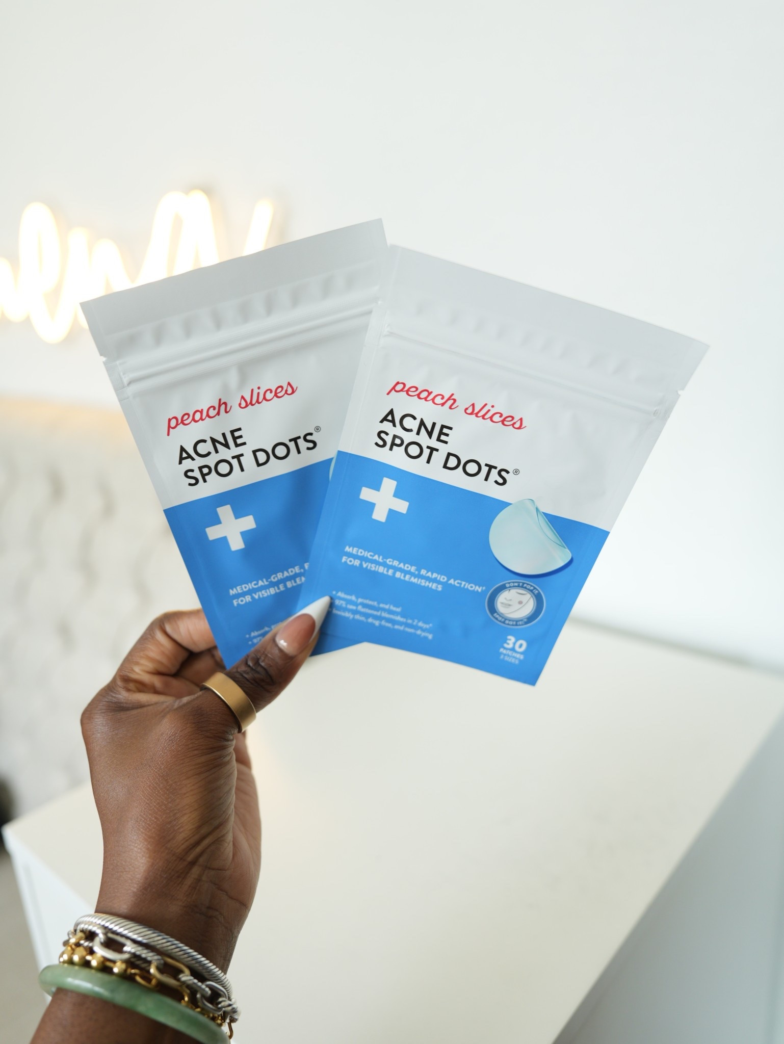 Peace Slices Acne Spot Dots on deck!