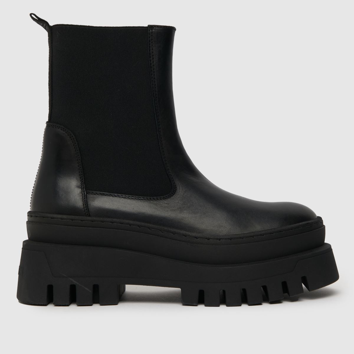 Womens Black Steve Madden Cassandra Chelsea Sock Boots | schuh | Schuh