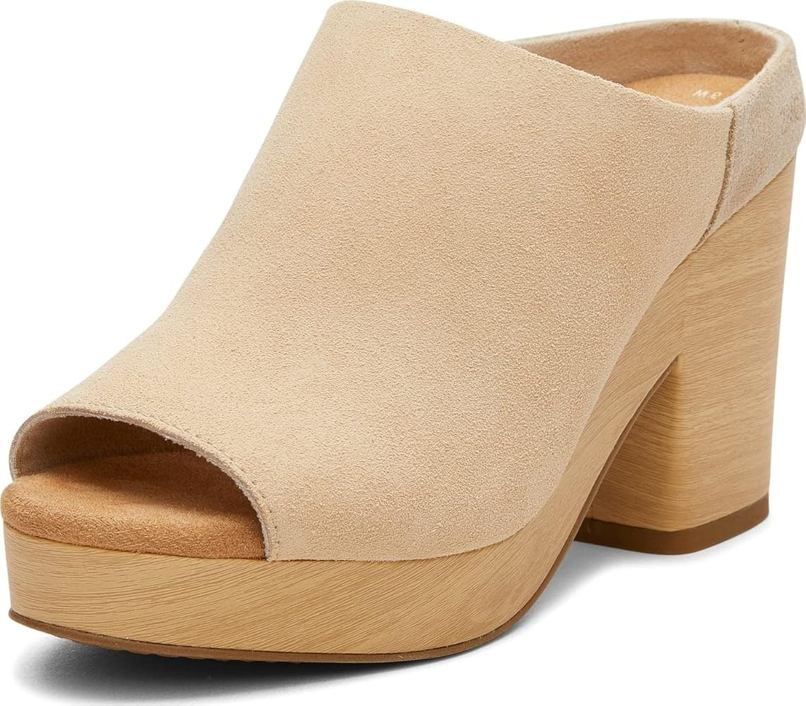 TOMS Womens, Florence Honey Beige Suede WOM Sand | Amazon (US)