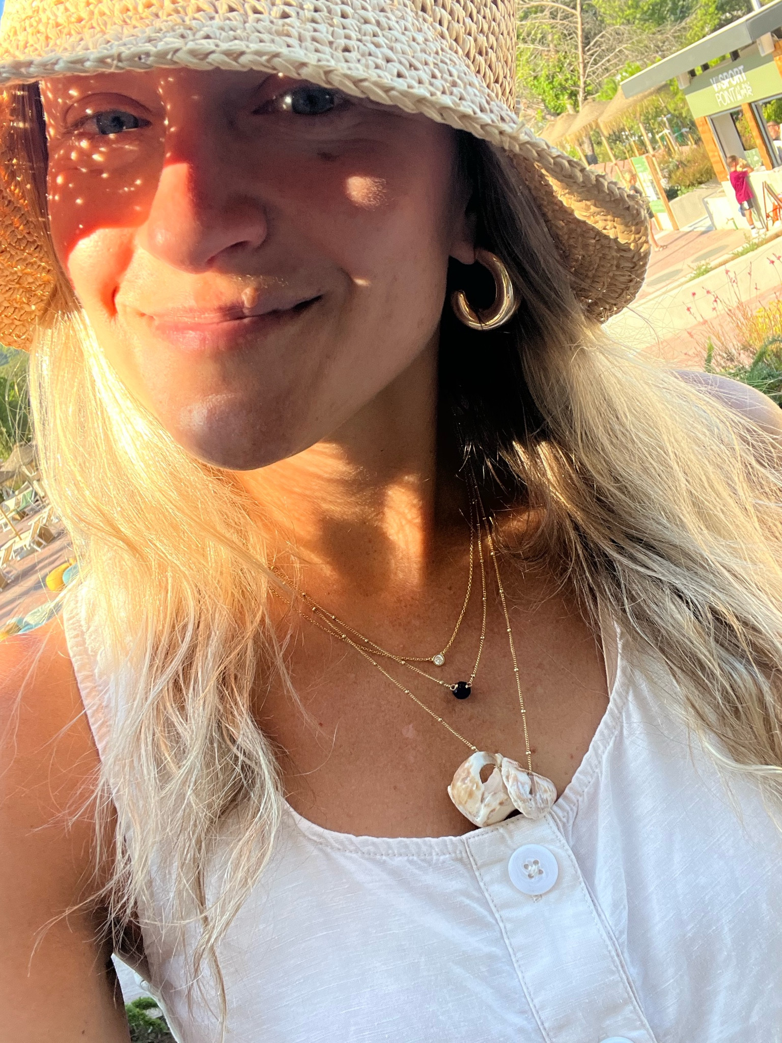 Earrings.  Chic but very lightweight 

#LTKeurope #LTKFind #LTKunder50