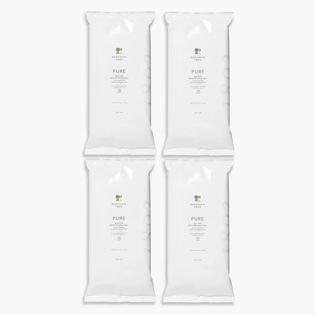 Pure Face Wipes Set of 4 | Beekman 1802