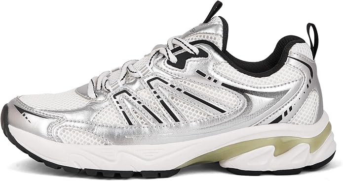 LUCKY STEP Women's Chunky Fashion Sneakers Casual Running Shoes Tennis Workout Sport Work Trendy ... | Amazon (US)