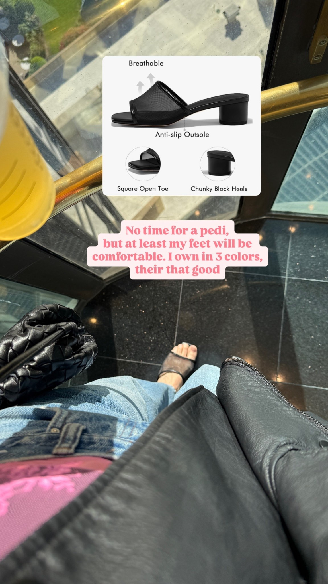 The most comfortable “heels” I own, that I can wear the entire night. Block heel and breathable! $40!

#LTKSeasonal #LTKootd