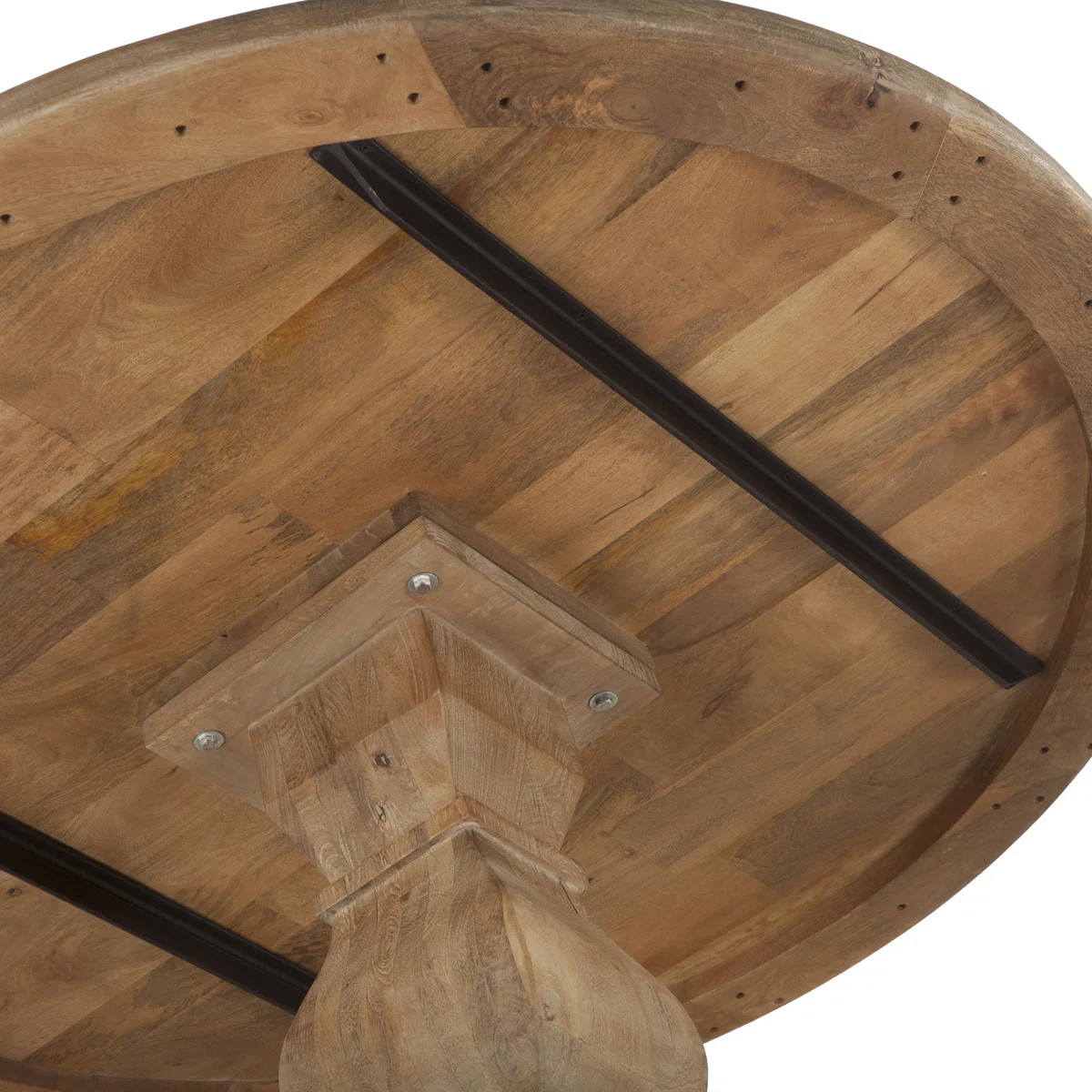 Lyons Round Solid Wood Dining Table | Wayfair North America