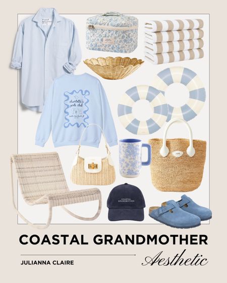 Coastal Grandmother Summer Essentials 🌊

Summer Favorites // Coastal Grandmother Summer Accessories // Beach Favorites // Summer Essentials // Summer Favorites 

#LTKStyleTip #LTKSeasonal #LTKTravel