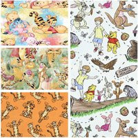 Sale Disney Winnie Cotton Fabric Sew Clothes Patchwork Fabircs DIY Quilting Needlework Material | AliExpress (US)