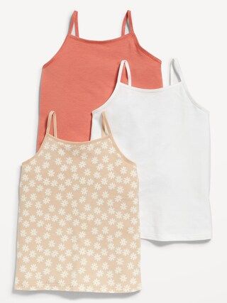 3-Pack Fitted Cami Tops for Toddler Girls | Old Navy (US)