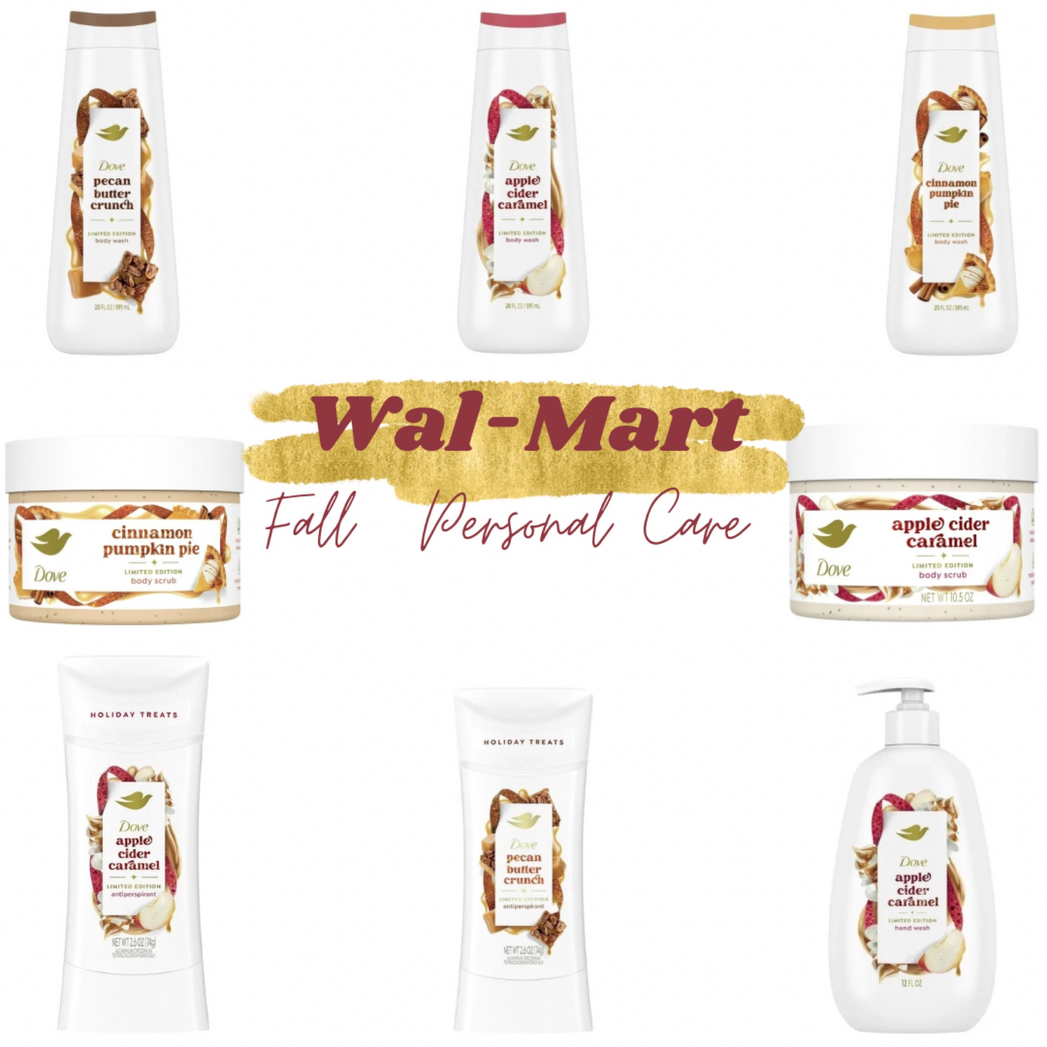 Wal-Mart Self Care Fall Scents #fallscents #fallbodycare #bodycare #affordablebodycare #walmart 