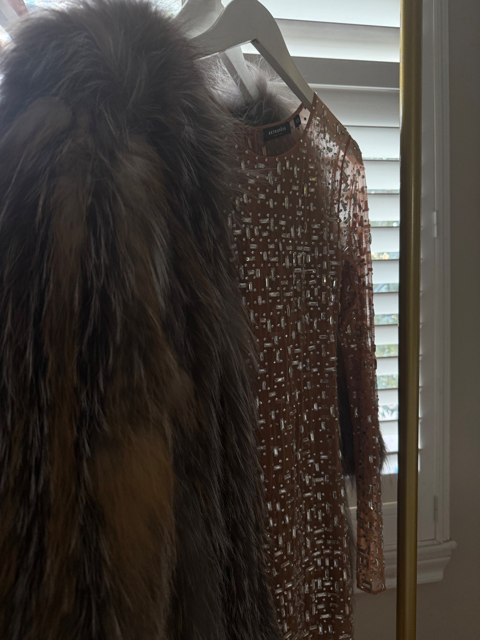 Holiday outfits in nudes and naturals