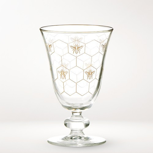 Honeycomb Goblet Glasses, Set of 4 | Williams-Sonoma