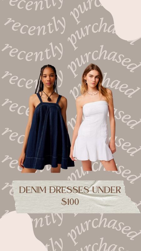 Denim dresses under $100!

Denim dress, white denim dress, game day outfit ideas, fall dresses, dress under $100

#LTKstyletip #LTKU #LTKSeasonal