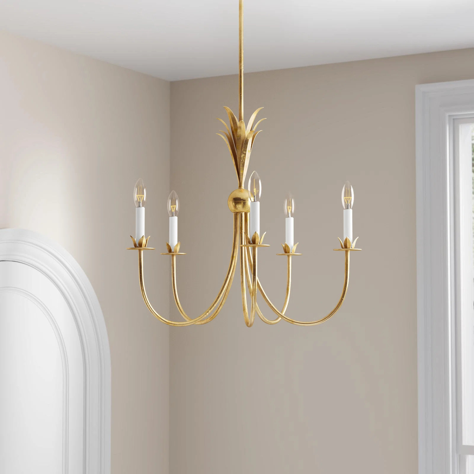 Nicole 5 - Light Dimmable Chandelier | Wayfair North America