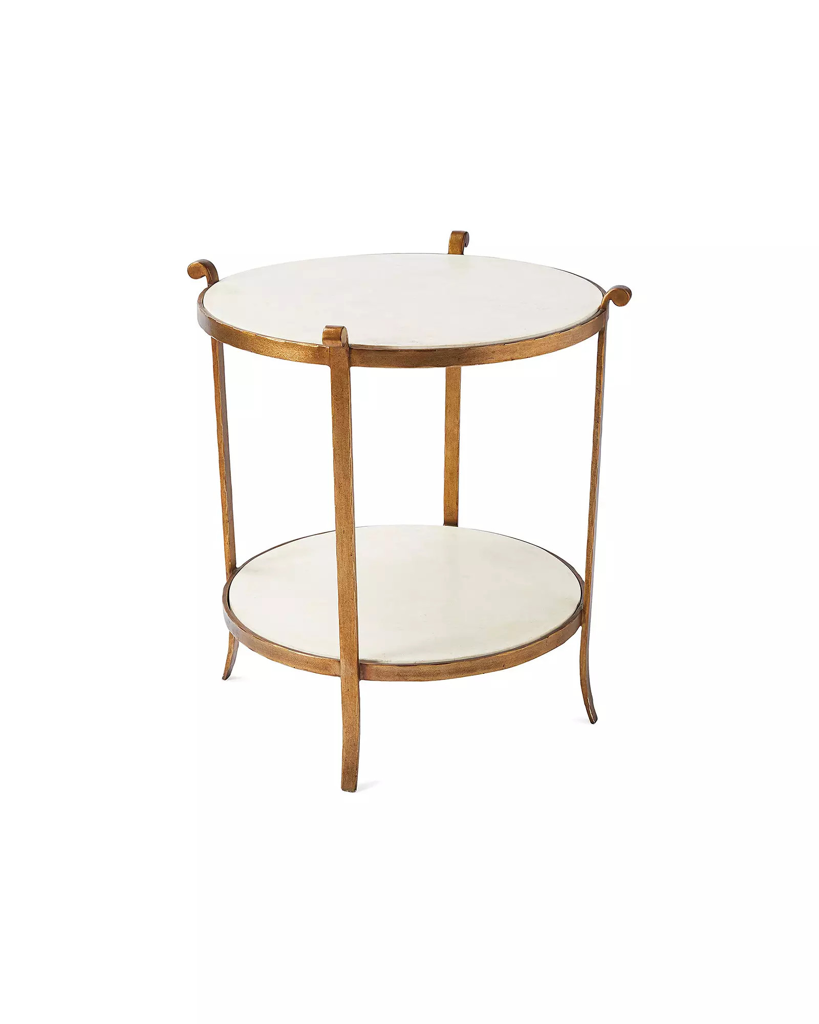 St. Germain Stone Side Table | Serena and Lily
