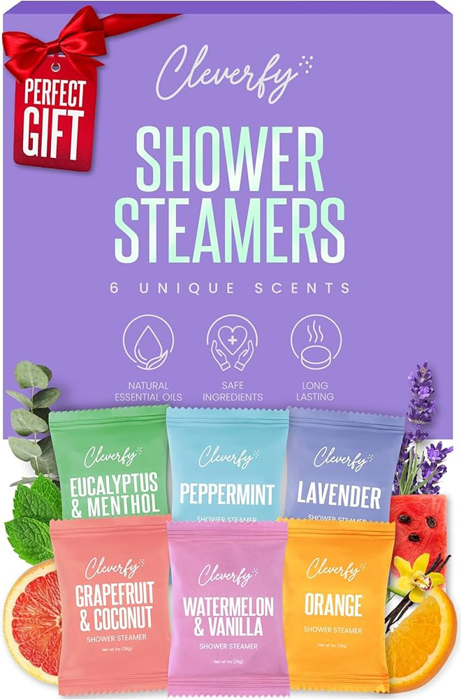 Cleverfy Shower Steamers Aromatherapy – Stocking Stuffers for Teen Girls, Women and Wife – Ch... | Amazon (US)