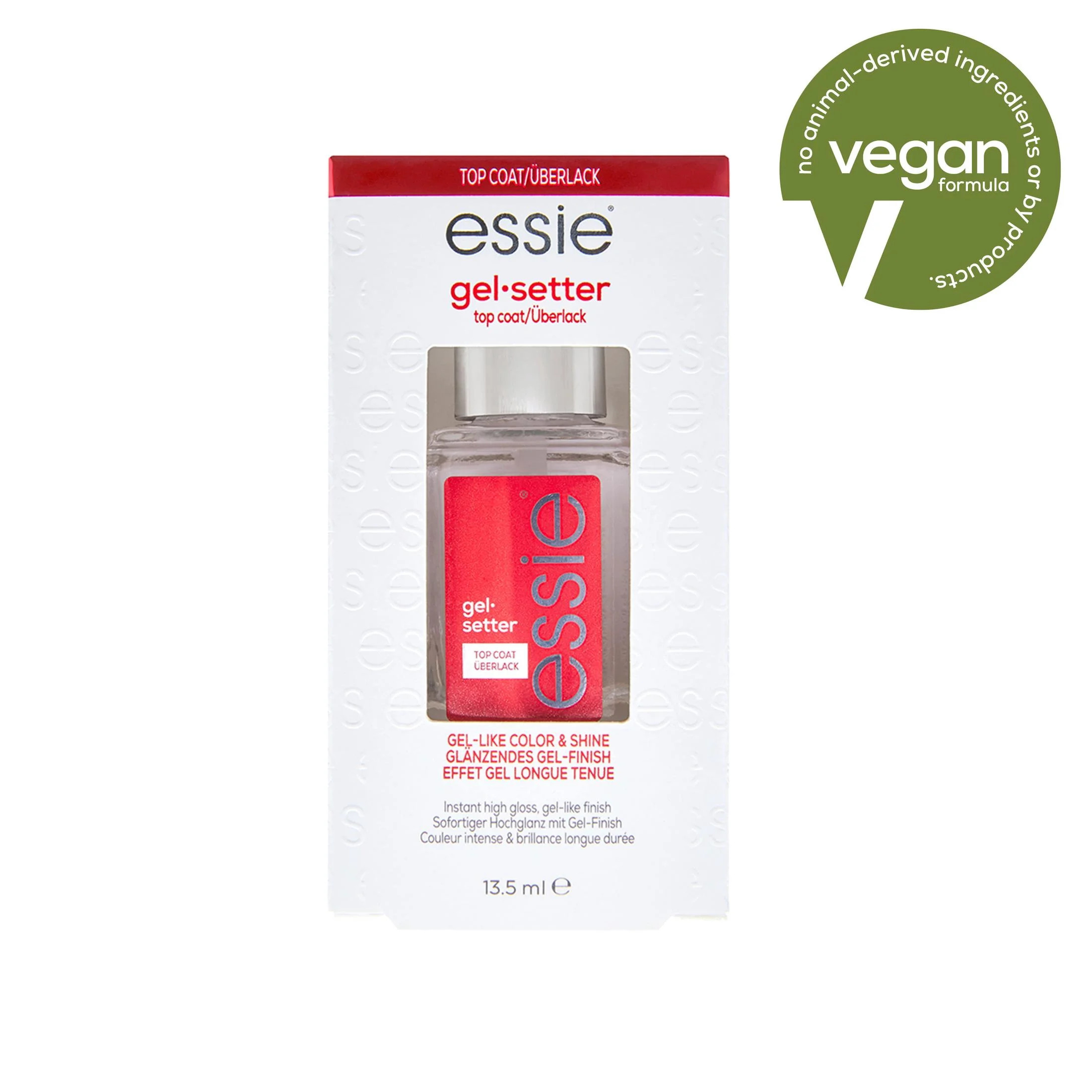 essie Nail Polish, Gel Setter Top Coat,  0.46 fl oz Bottle | Walmart (US)