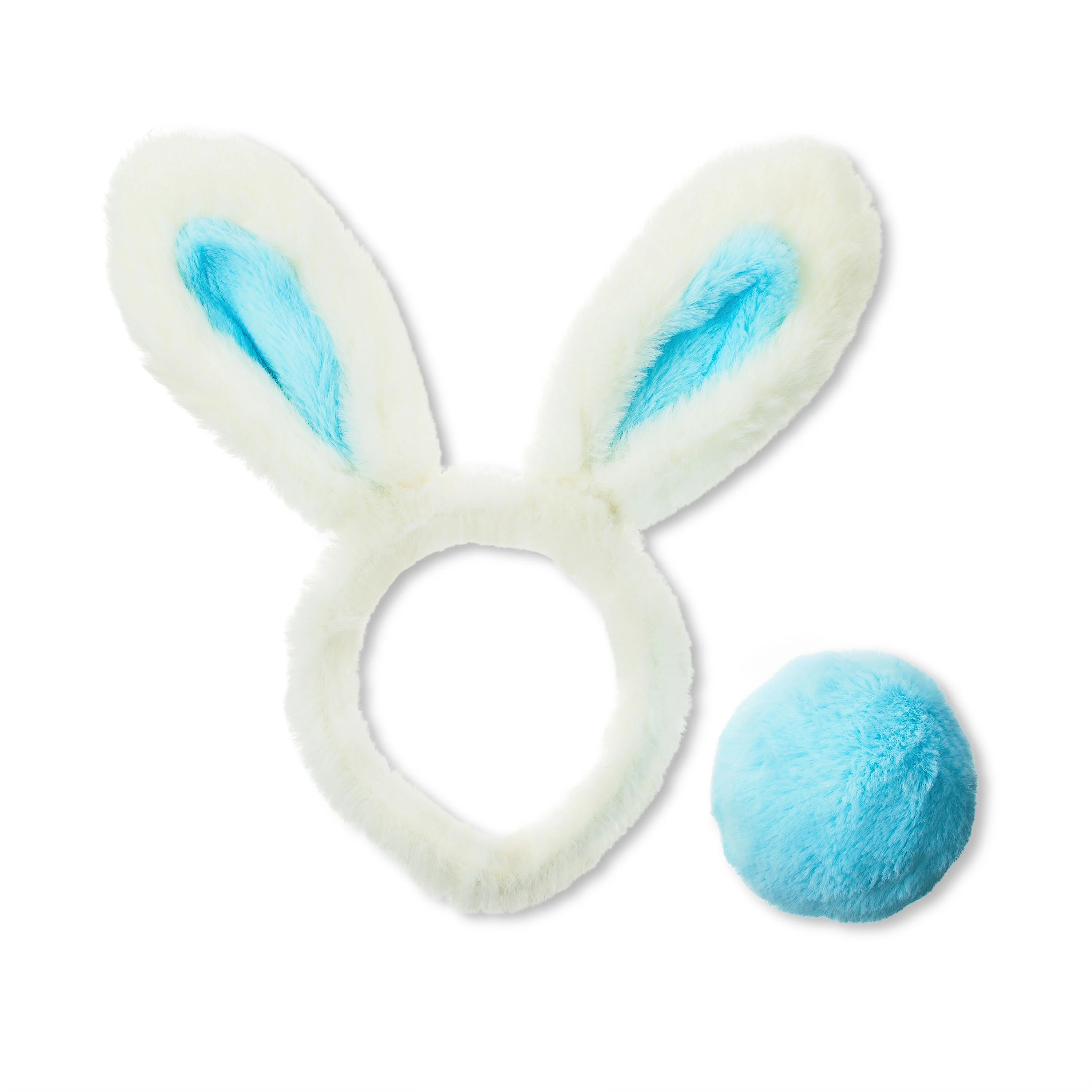 Easter White Bunny Ears and Tail Costume Accessory Kit, by Way To Celebrate | Walmart (US)