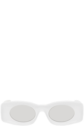 LOEWE - White Paula's Ibiza Sunglasses | SSENSE