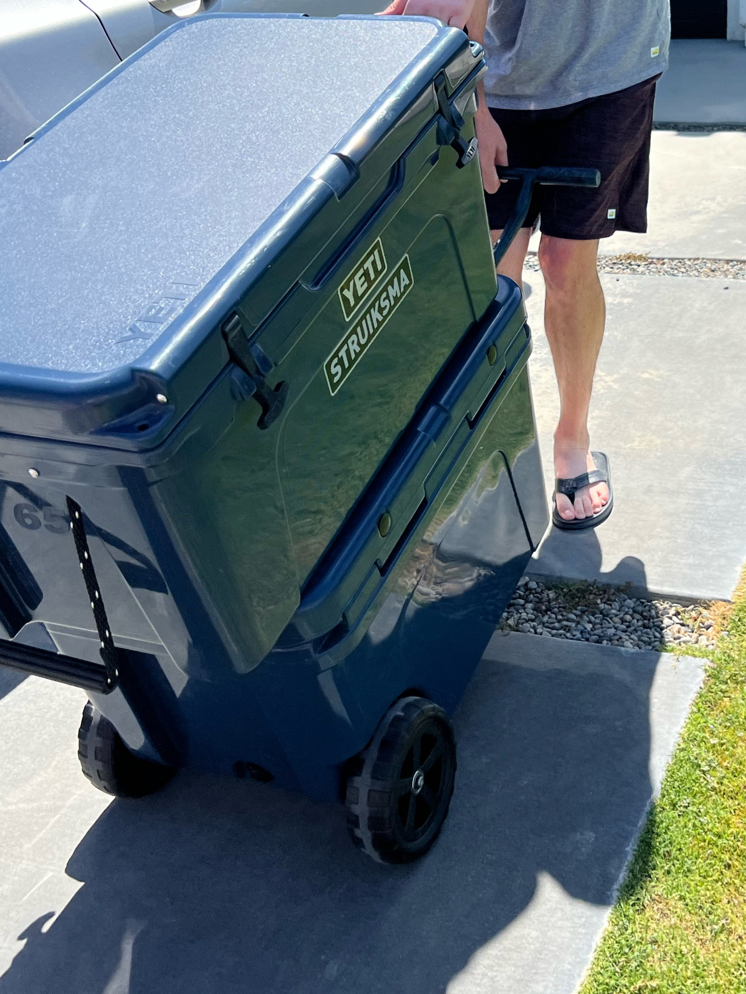 The best quality stickers and love that they resemble the YETI sticker but are personalizable 