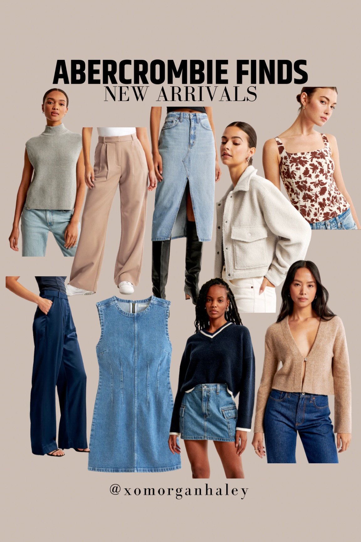 Abercrombie new arrival finds for fall! I wear XL or 33/34! DENIMAF for extra $$ off!

#LTKsalealert #LTKunder100 #LTKcurves