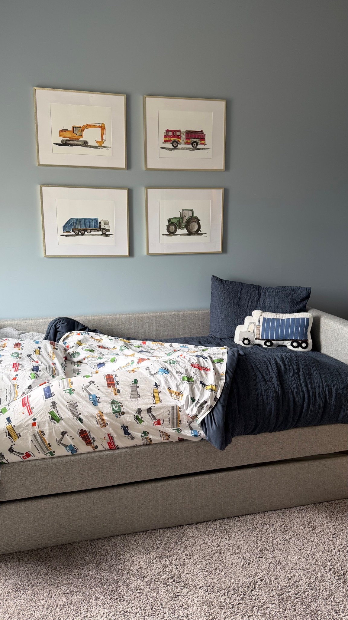 Cam’s bedding details 